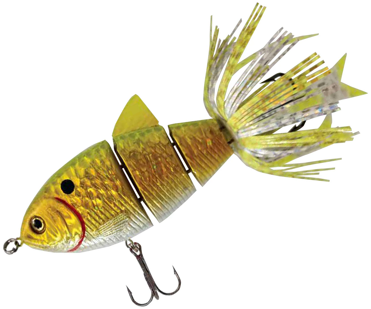 Renosky H.T. Shad 4 Wake Swimbait: Chartreuse Gold - Vimage Outdoors