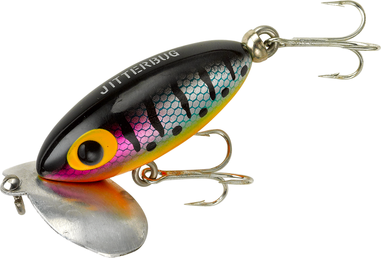 Arbogast Triple Threat Fishing Lure 3-Pack - Includes Jitterbug Lures and  Hula Popper Lures