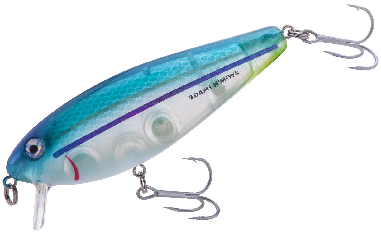 Heddon Affiche vintage en métal avec leurre de pêche à grande bouche 20
