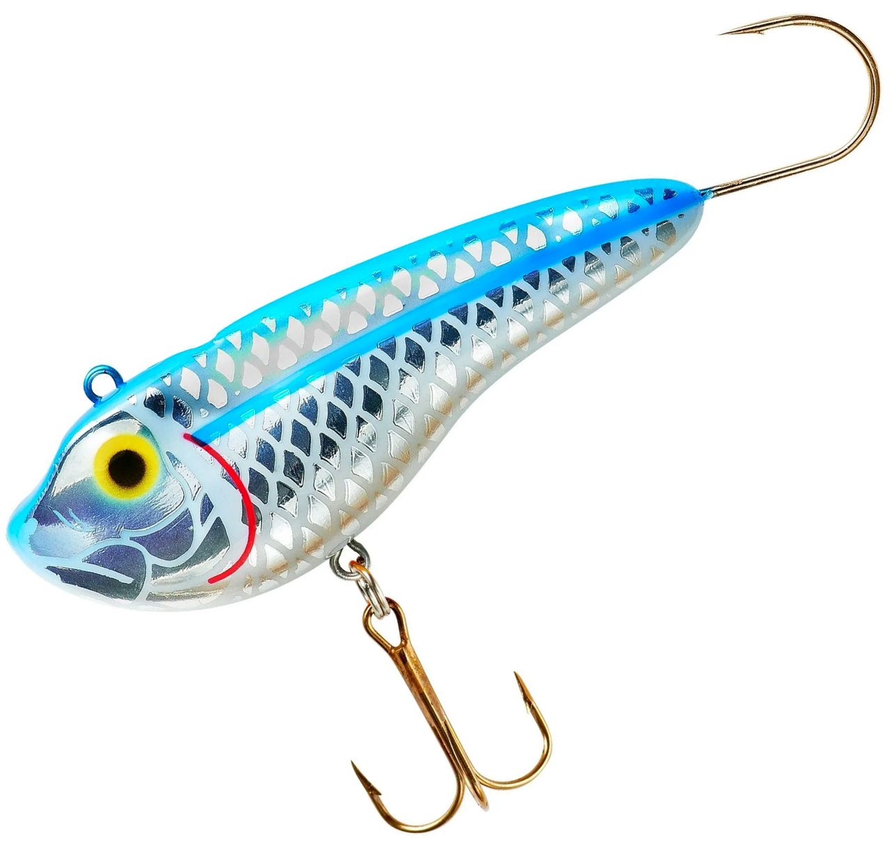 Lindy Glow Streak - 5/16 oz - Chrome Blue