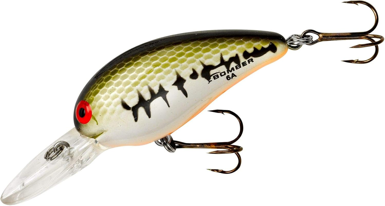 Leurre Vintage Bomber Model A 1ABBO - Baby Bass Orange - Pêche