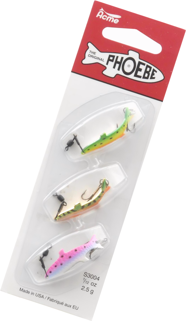 Acme Phoebe 1/12oz 3 pack Assortment #4 - Vimage Outdoors