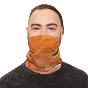 Vimage Outdoors Midweight Neck Gaiter: Fall Flage Vimage Outdoors Midweight Neck Gaiter: Fall Flage