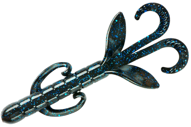 Black Blue Flake
