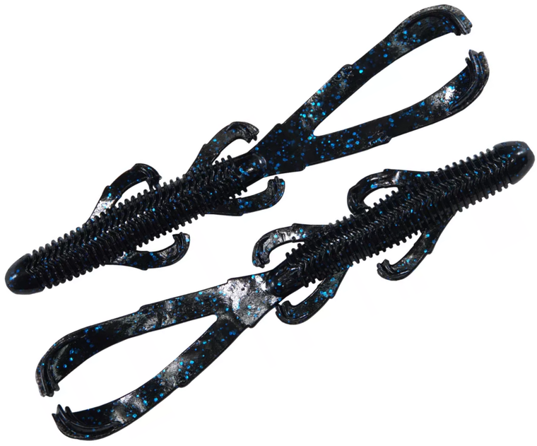 Black Blue Flake