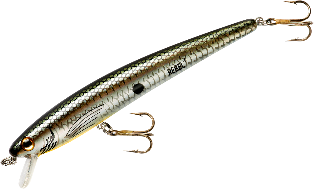 Rebel Ghost Minnow Tracdown TD57: Tennessee Shad - Vimage Outdoors