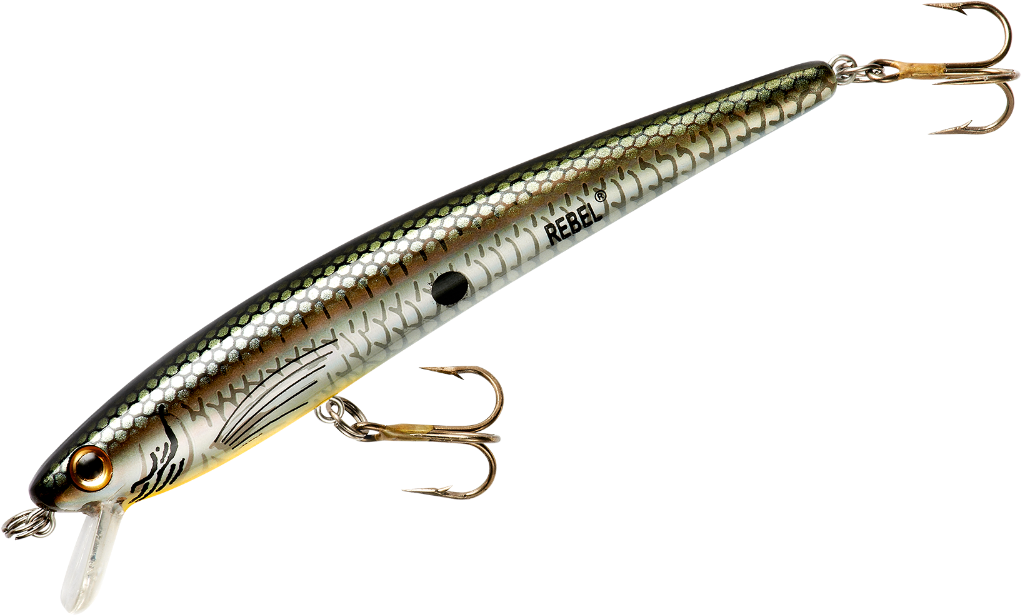 Rebel Ghost Minnow Tracdown TD57: Tennessee Shad - Vimage Outdoors