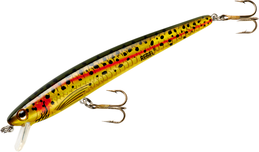 Rebel Ghost Minnow Tracdown TD57: Cutthroat Trout - Vimage