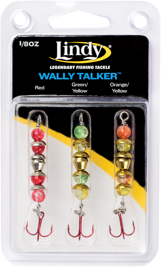 Lindy Wally Talker 1/8oz: 3 Pack Assortment - Vimage Outdoors