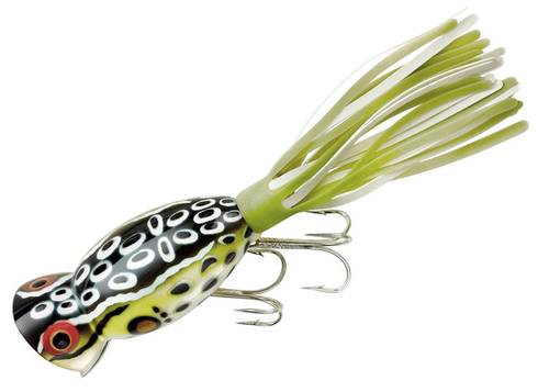 Leurre Vintage Fred Arbogast Hula Popper – Ensemble De 8 Leurres De Pêche Mouche