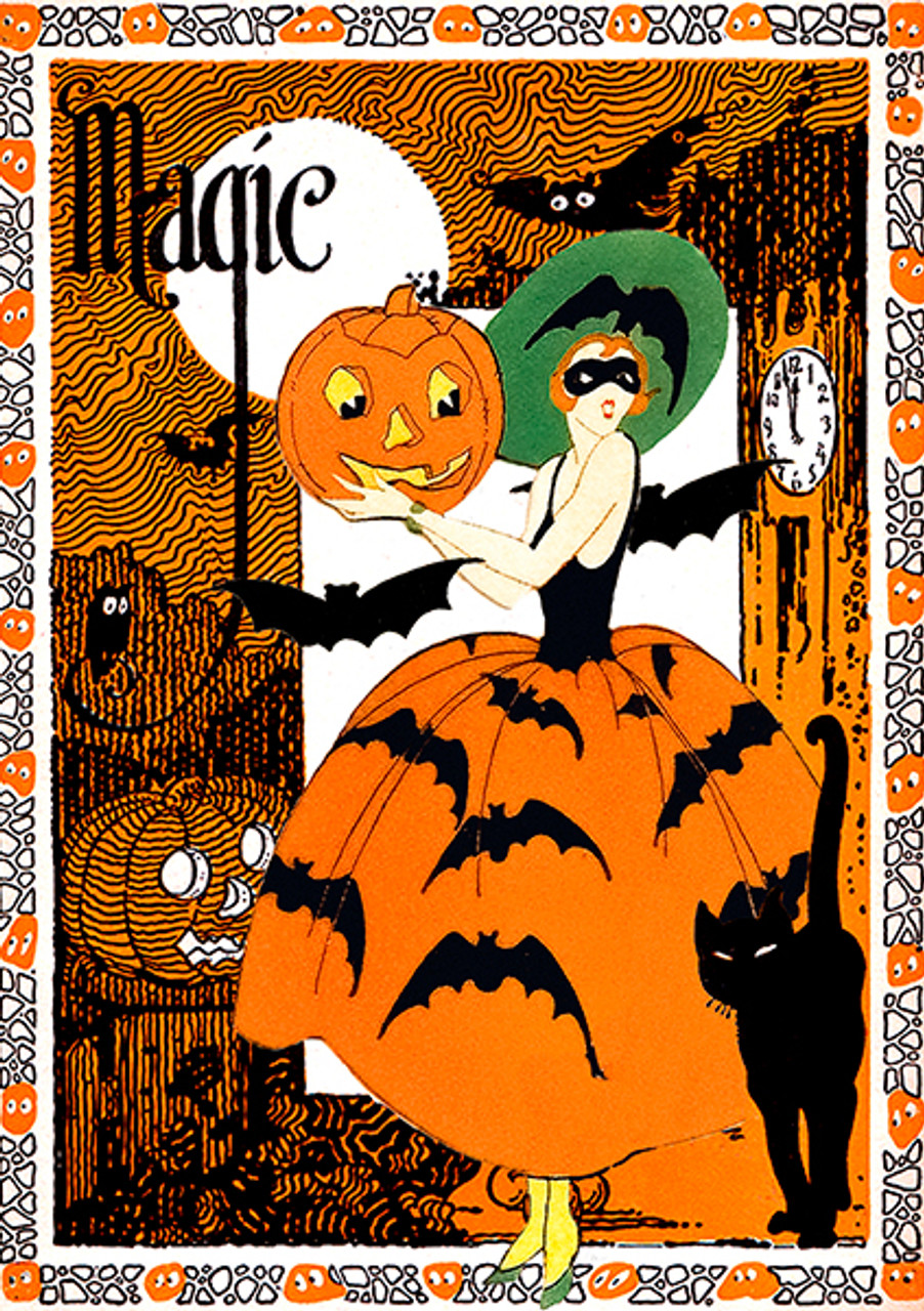 Magic Halloween Card - October31st