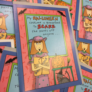 Halloween Costume Card Halloween Costume Card