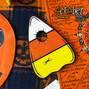 Candy Corn Wooden Planchette Candy Corn Wooden Planchette