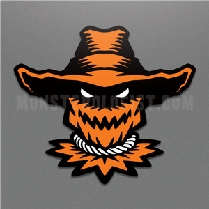 Scarecrow Halloween Sticker Scarecrow Halloween Sticker