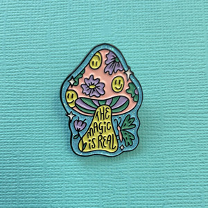 Magic Mushroom Enamel Pin Magic Mushroom Enamel Pin