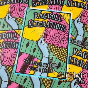 Ragdoll Alterations A4 Print Ragdoll Alterations A4 Print