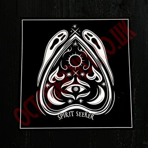 Spirit Seeker Planchette and Ghosts Print Spirit Seeker Planchette and Ghosts Print