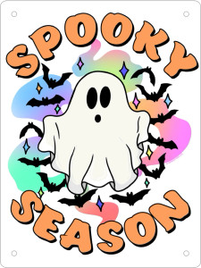 Spooky Season Tin Sign Spooky Season Tin Sign