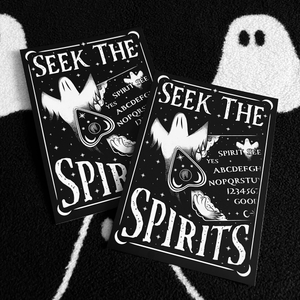 Seek The Spirits Ghost Postcard Seek The Spirits Ghost Postcard