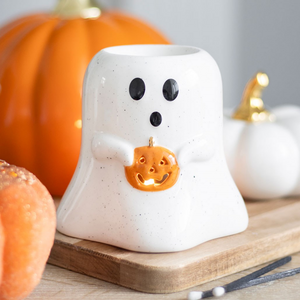 Ghost With Pumpkin Oil Burner Ghost With Pumpkin Oil Burner