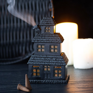 Haunted House Incense Cone Holder Haunted House Incense Cone Holder