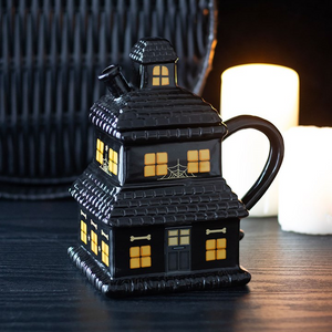 Black Haunted House Mug Black Haunted House Mug