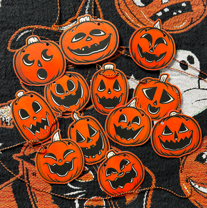 Vintage Halloween Jacks Garland Vintage Halloween Jacks Garland
