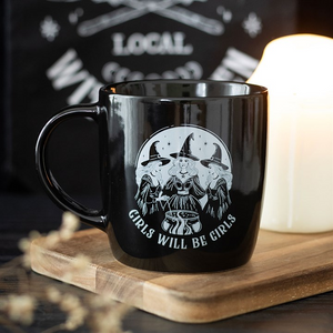 Girls Will Be Girls Witch Coven Mug