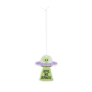 Give Me Space UFO Green Apple Air Freshener