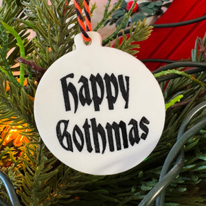 Happy Gothmas Acrylic Creepmas Bauble