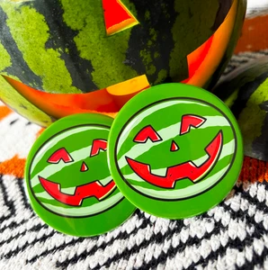 Summerween Watermelon Badge