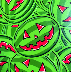 Summerween Watermelon Large Sticker
