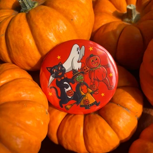 Ghoul Gang Vintage Halloween Badge