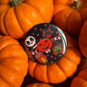 Trick or Treat Vintage Halloween Badge