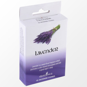 Elements Lavender Incense Cones Elements Lavender Incense Cones
