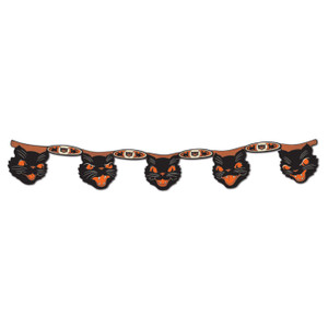 Jointed Cat Streamer from Beistle Jointed Cat Streamer from Beistle