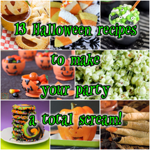 13 Halloween Recipes to make your party a total scream! 13 Halloween Recipes to make your party a total scream!
