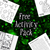 Free Halloween Activity Pack DOWNLOAD