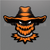 Scarecrow Halloween Sticker