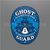 Paranormal Investigator Police Badge Ghost Sticker