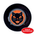 Vintage Halloween Black Cat Plate From Beistle