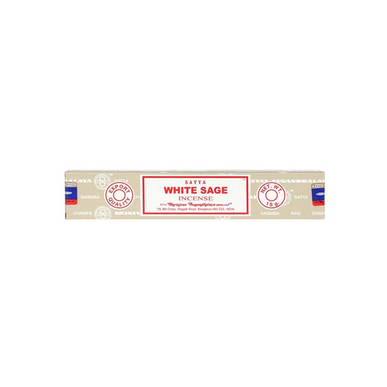 White Sage Satya Incense Sticks