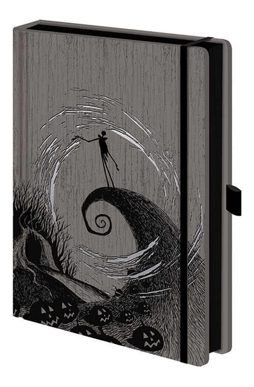 The Nightmare Before Christmas Spiral Hill Premium A5 Notebook