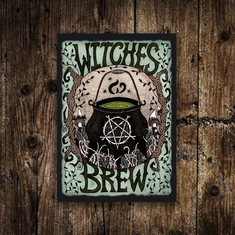 Witches Brew A5 Print From Simons Nest