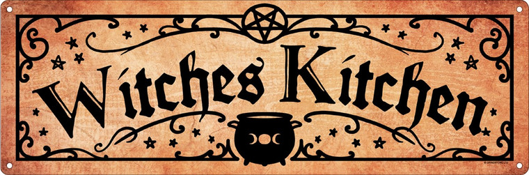 Witches Kitchen Tin Sign