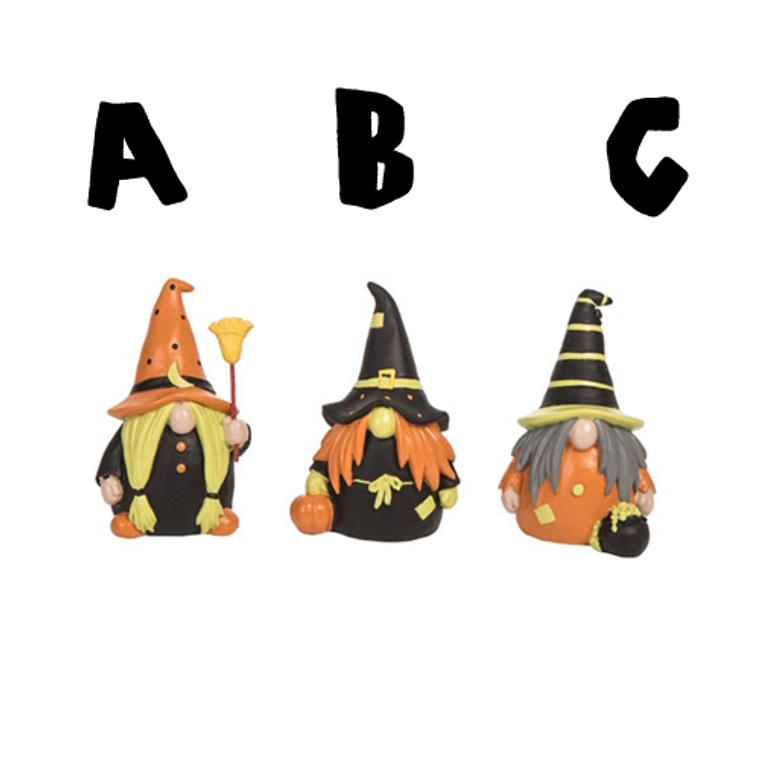 Halloween Gnome Available in one of 3 designs