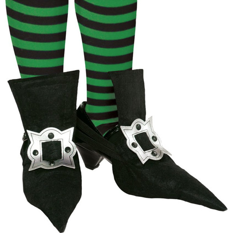 Childrens Witch Shoe Covers