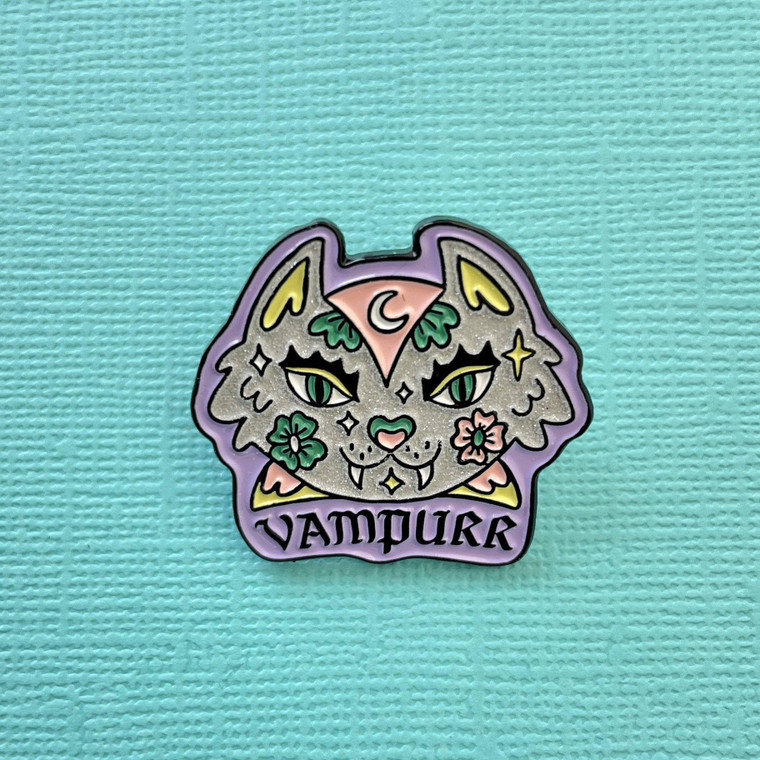 The Vampurr Enamel Pin