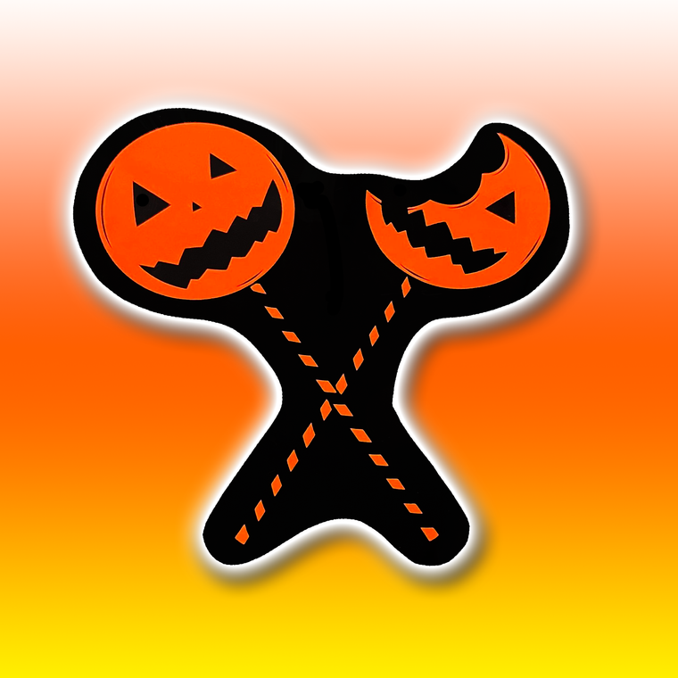 Trick or Treat Lollipop Large Vinyl Sticker