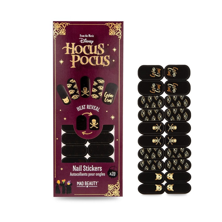 Disney Hocus Pocus Heat-Changing Nail Stickers